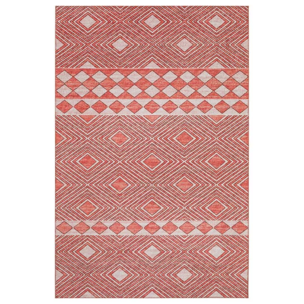 Dalyn Rug Company Sedona Southwestern 6' x 9' Paprika Indoor/Outdoor Area Rug