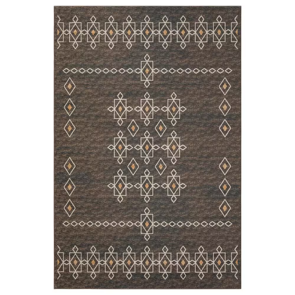 Dalyn Rug Company Sedona 6' x 9' Fudge Indoor/Outdoor Area Rug