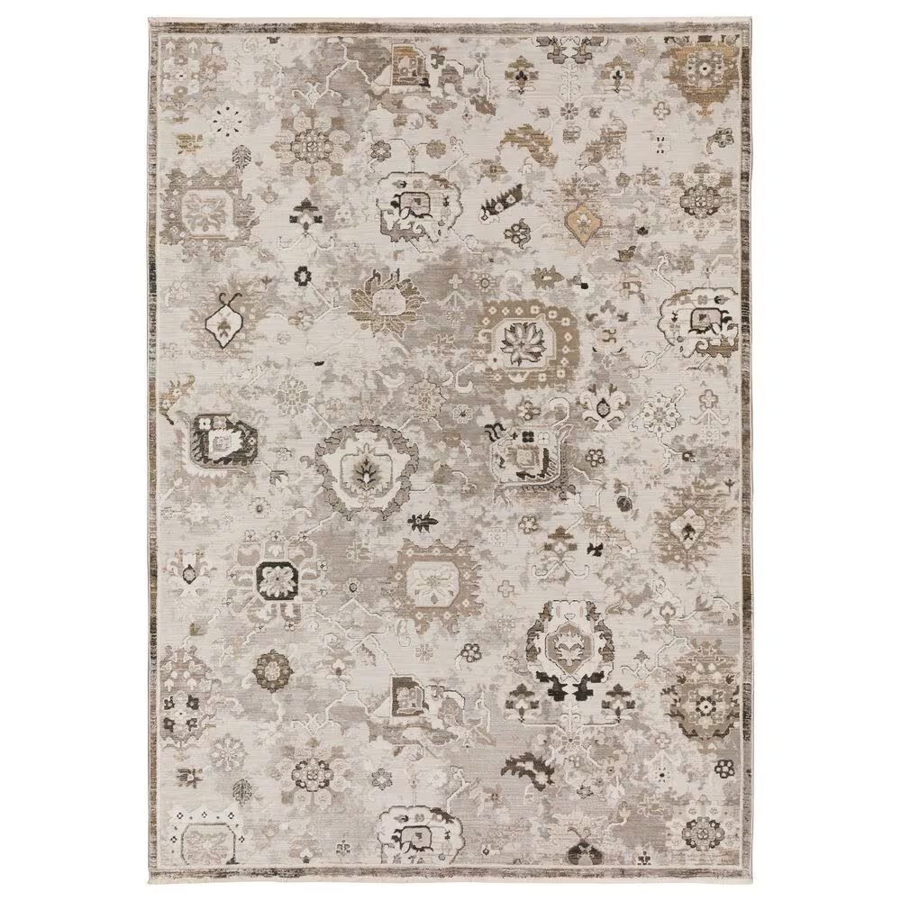 Dalyn Rug Company Antalya AY5 5'3" x 7'8" Silver Area Rug