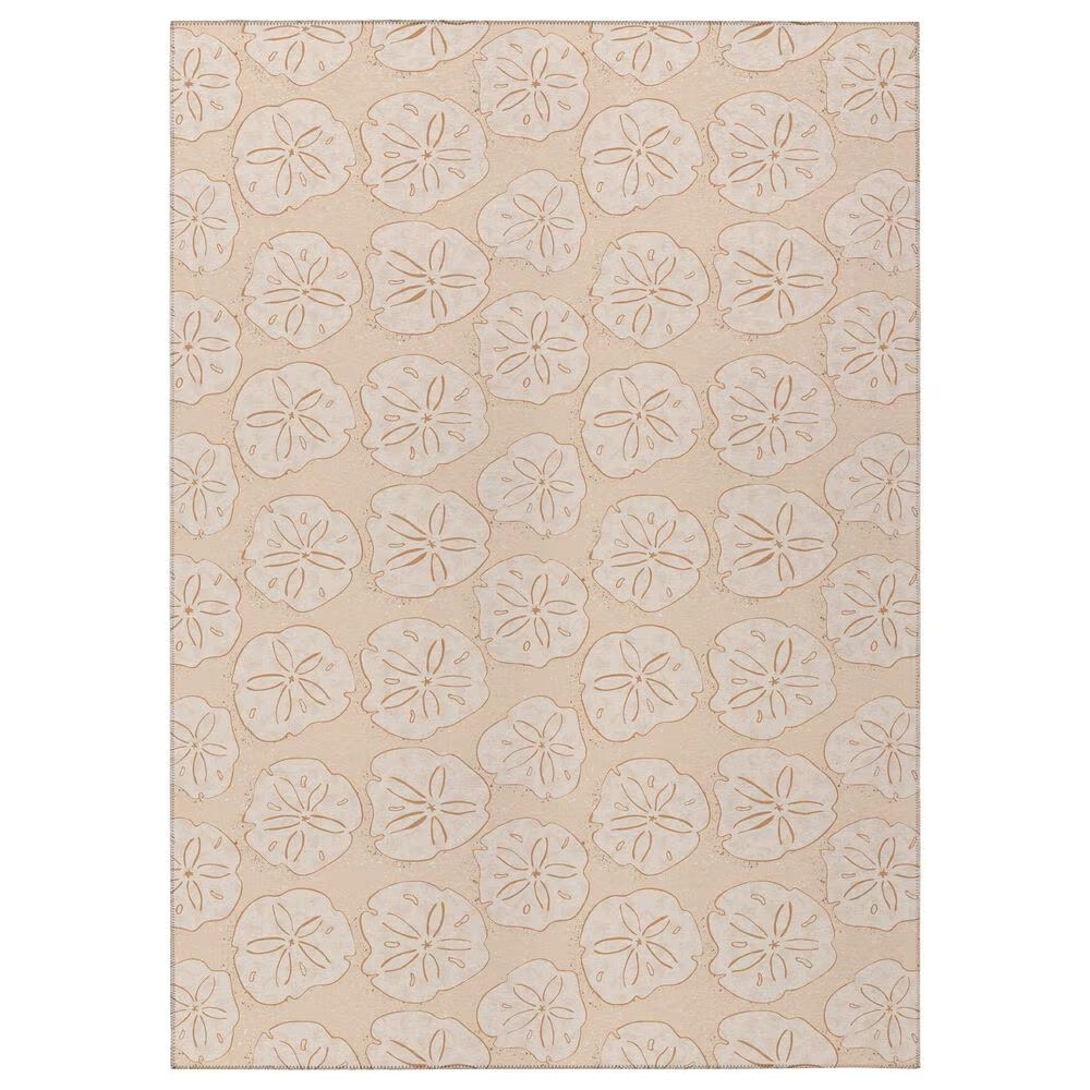 Dalyn Rug Company Seabreeze 8' Round Peach Area Rug