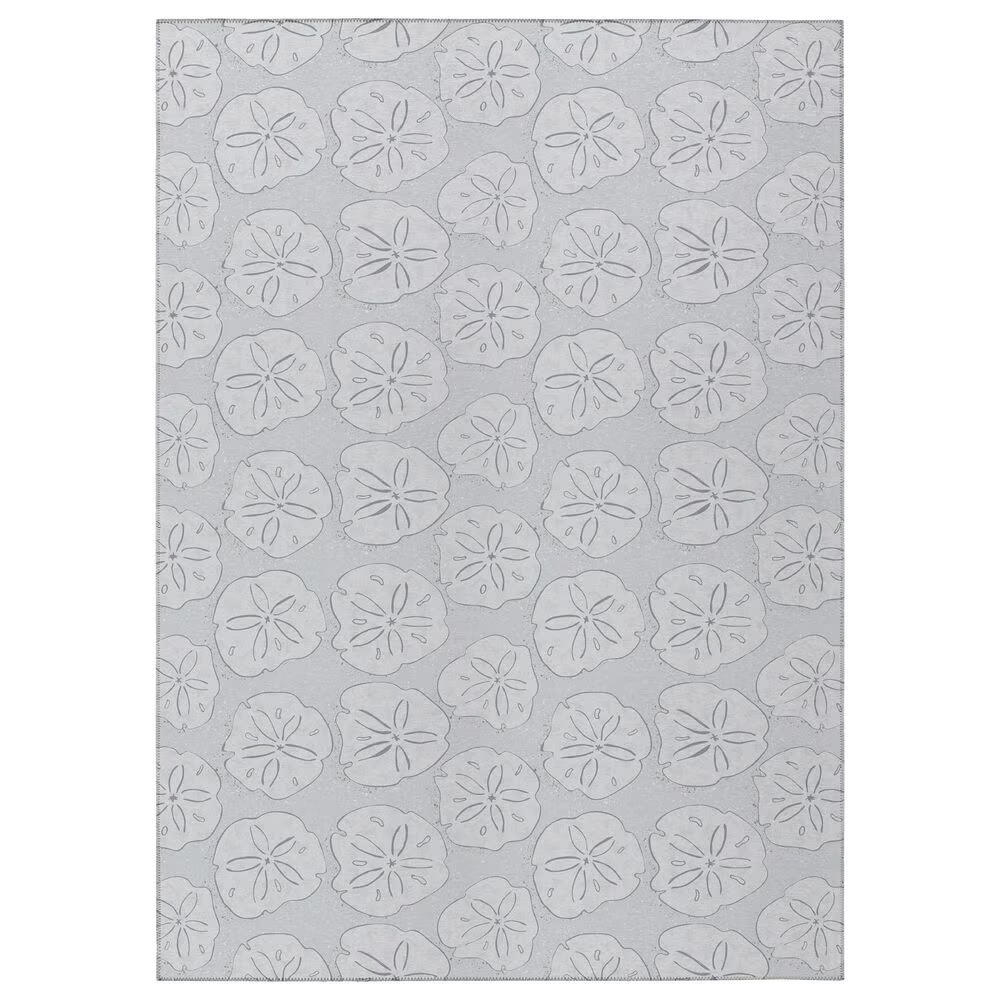 Dalyn Rug Company Seabreeze SZ10 6' x 9' Silver Area Rug