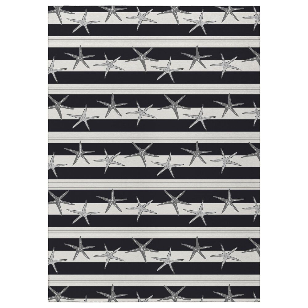 Dalyn Rug Company Seabreeze SZ12 5' x 7'6" Black Area Rug