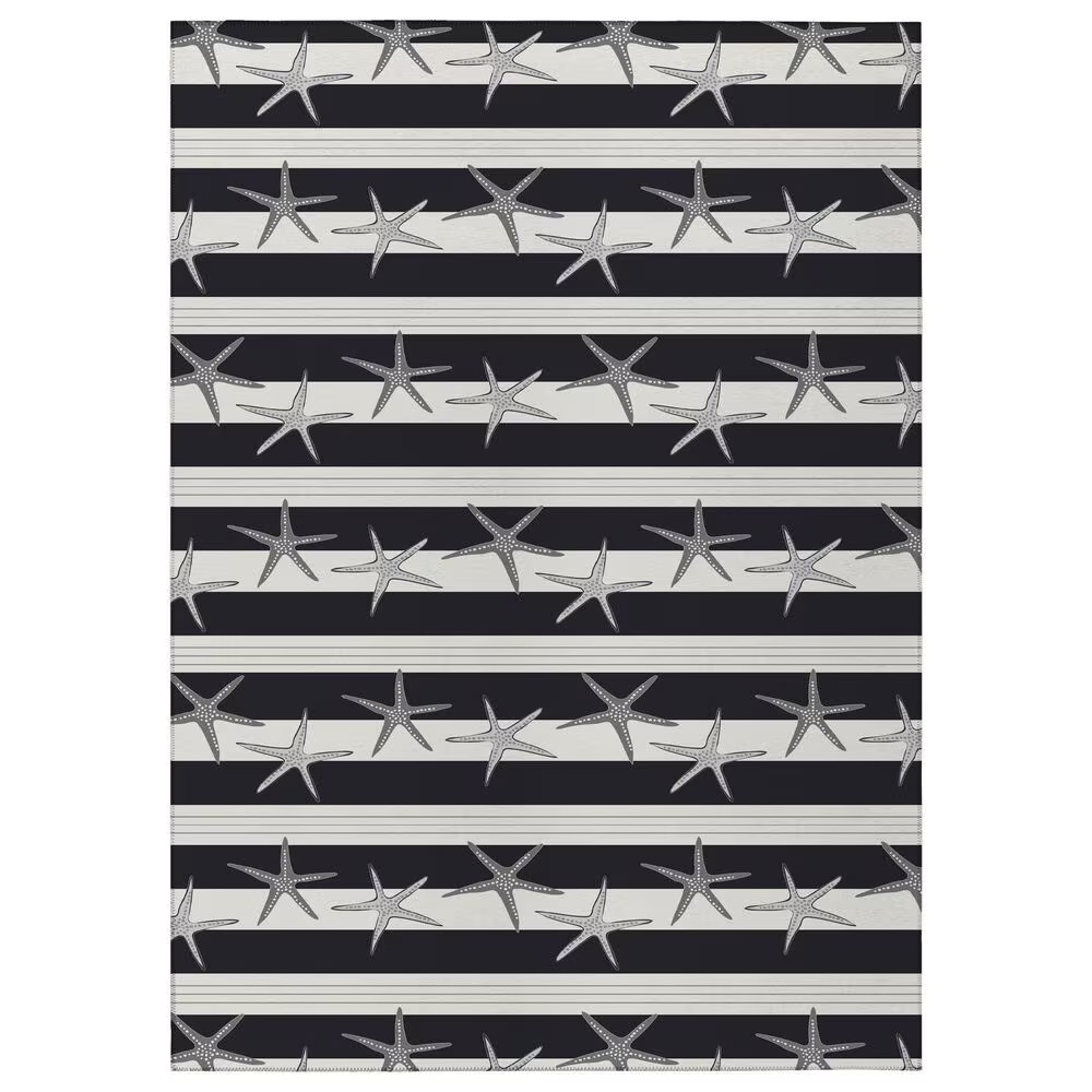 Dalyn Rug Company Seabreeze SZ12 9' x 12' Black Area Rug