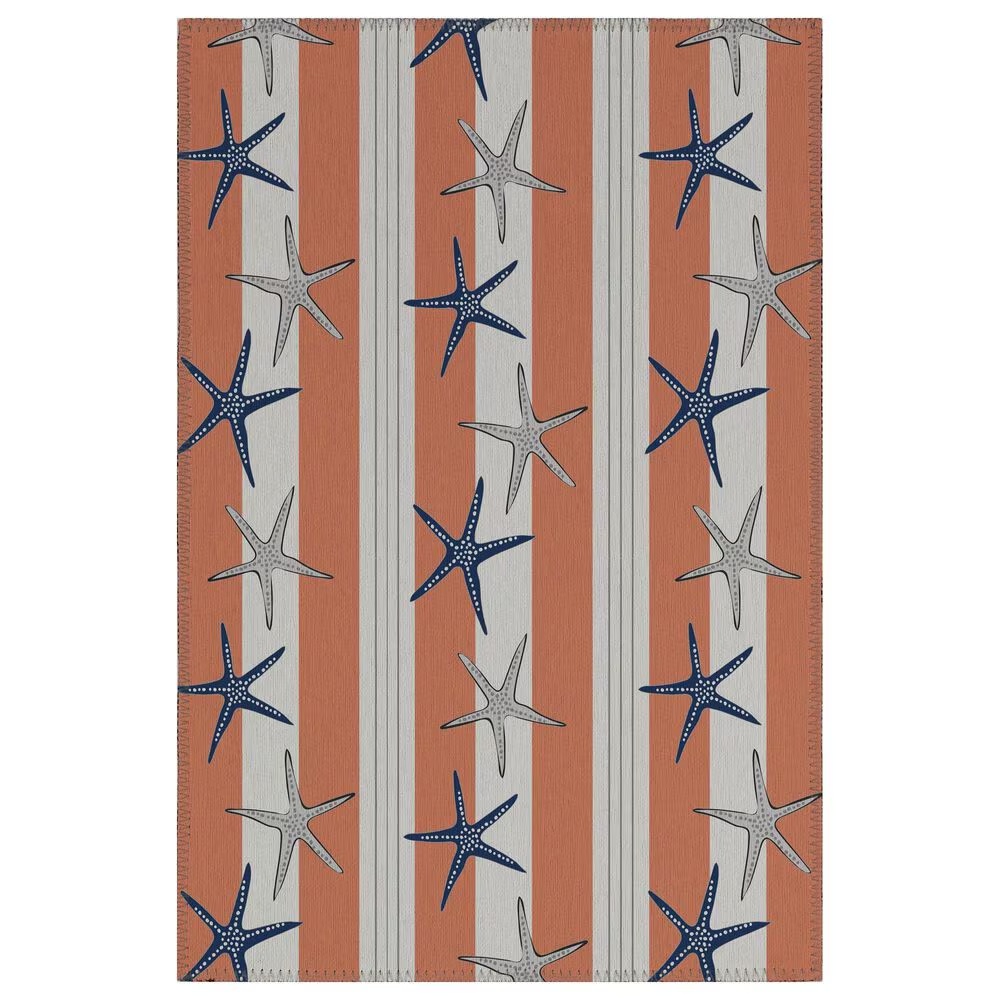 Dalyn Rug Company Seabreeze SZ12 2'6" x 3'10" Salmon Area Rug
