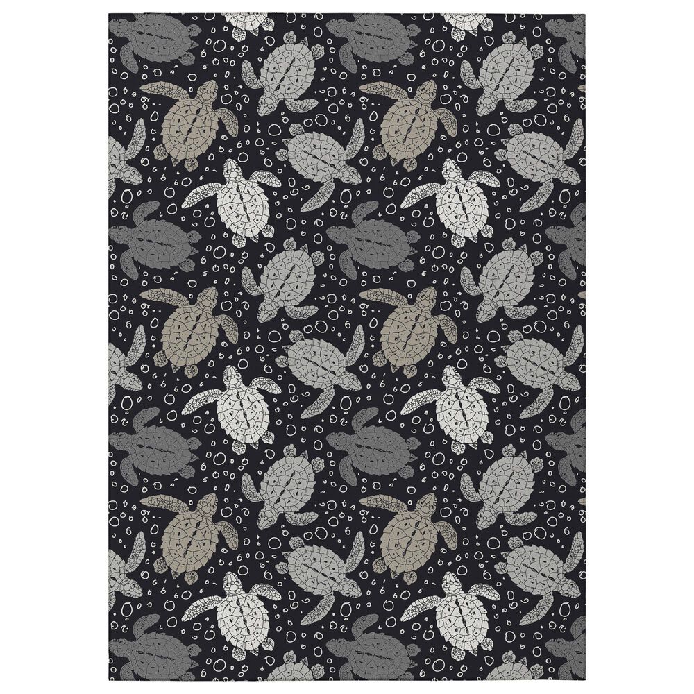 Dalyn Rug Company Seabreeze SZ13 8' Round Black Area Rug