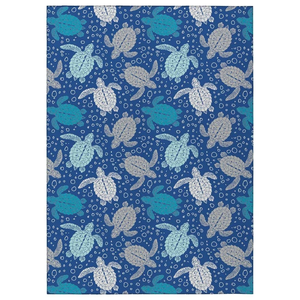 Dalyn Rug Company Seabreeze SZ13 8' Round Navy Area Rug