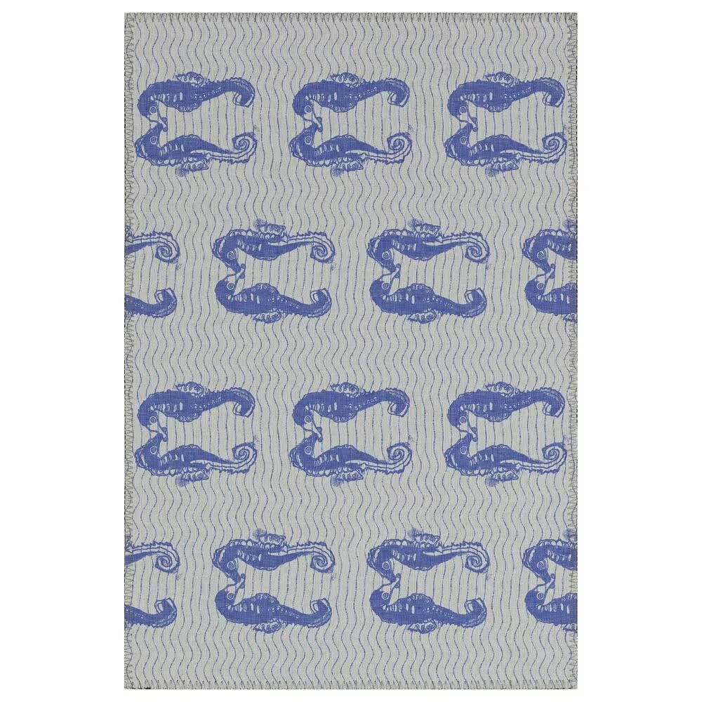 Dalyn Rug Company Seabreeze SZ15 1'8" x 2'6" Navy Area Rug