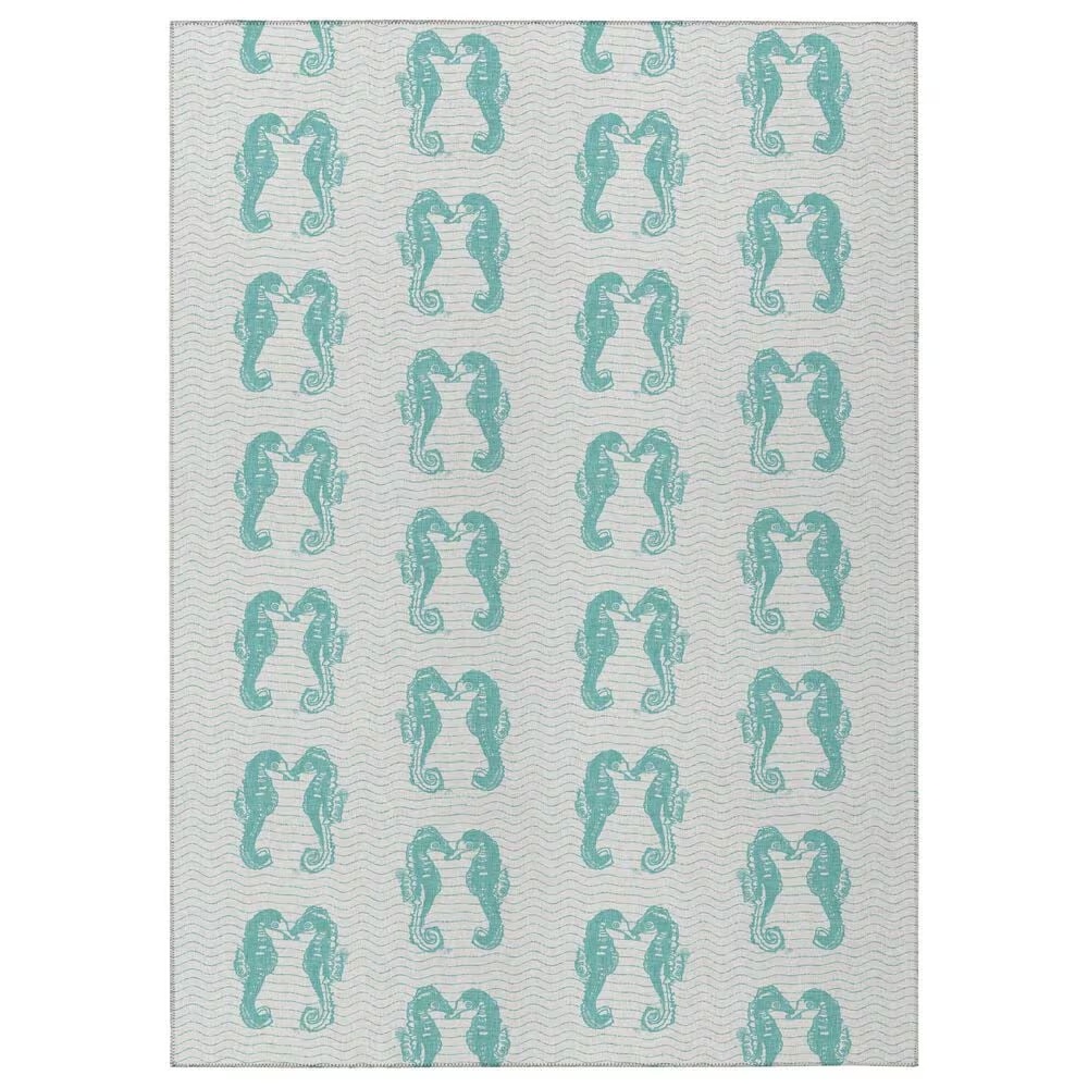 Dalyn Rug Company Seabreeze SZ15 10' x 14' Teal Area Rug