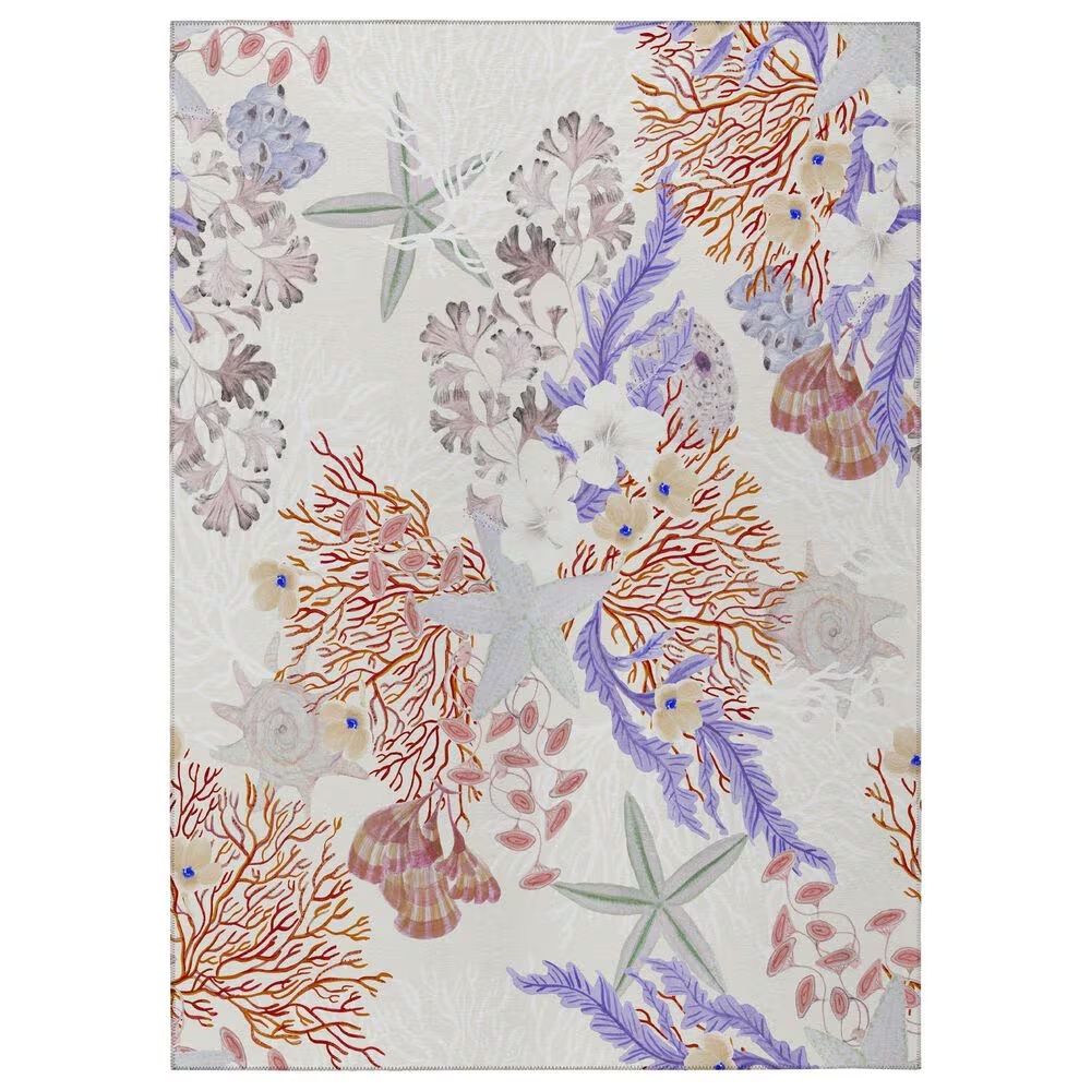 Dalyn Rug Company Seabreeze 5' x 7'6" Ivory Indoor/Outdoor Area Rug