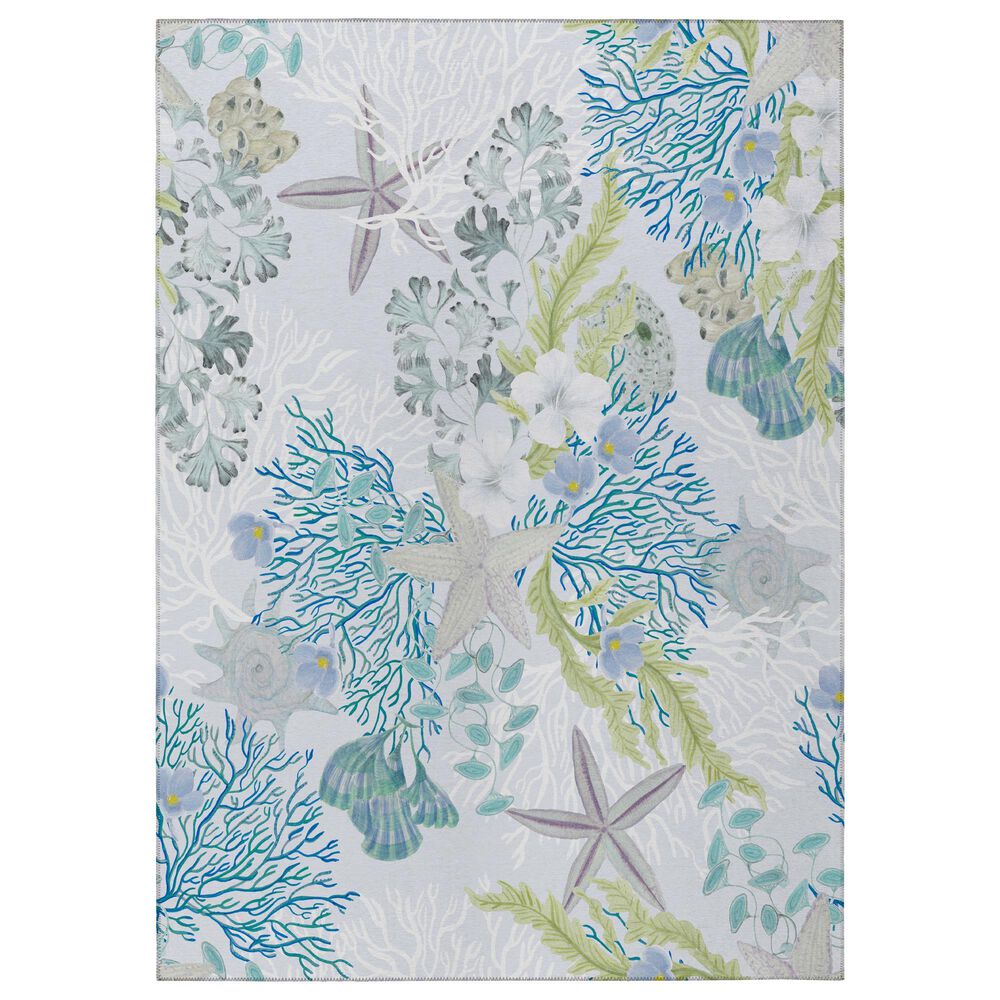 Dalyn Rug Company Seabreeze 10' x 14' Silver Indoor/Outdoor Area Rug