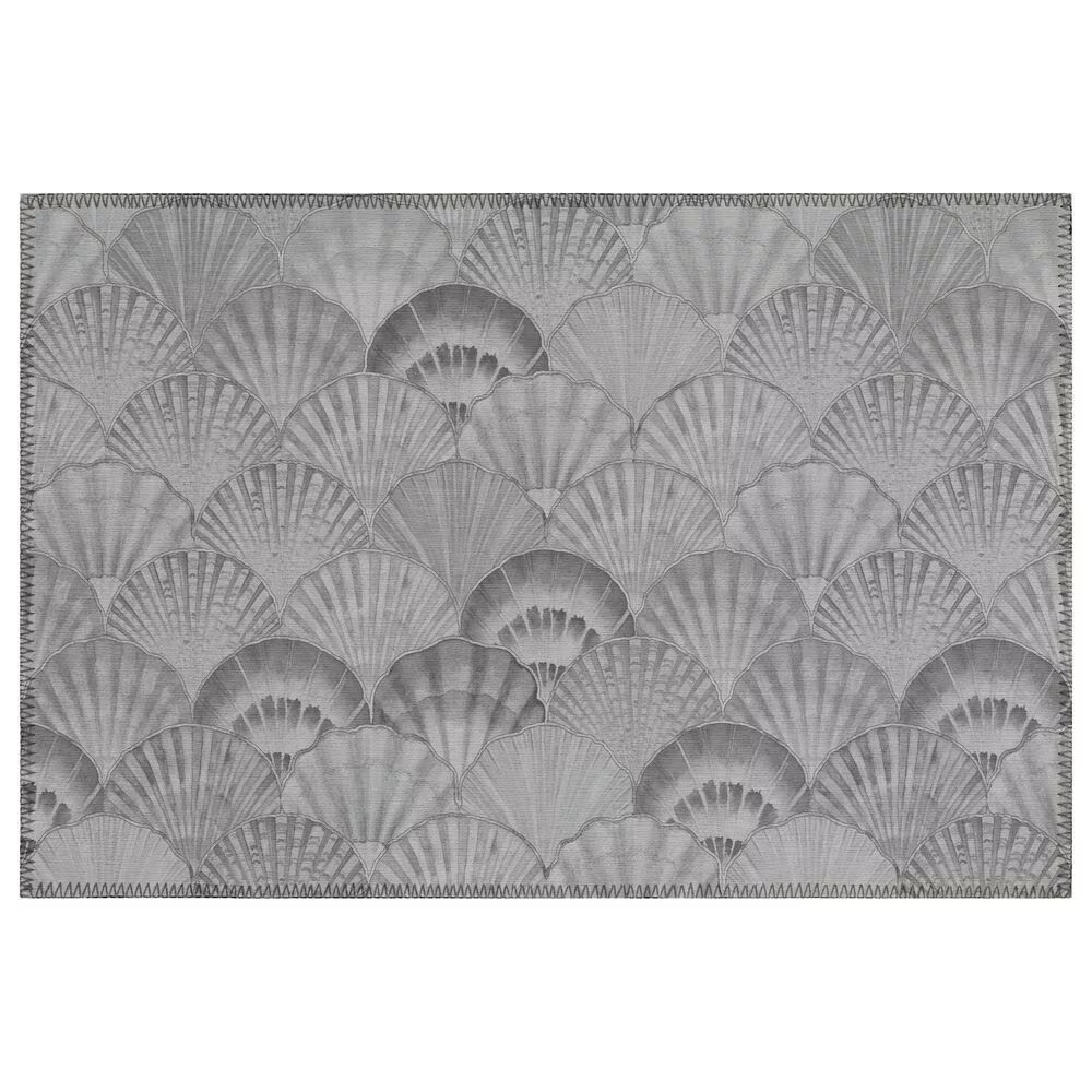 Dalyn Rug Company Seabreeze SZ2 1'8" x 2'6" Silver Area Rug