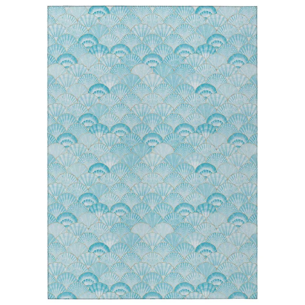 Dalyn Rug Company Seabreeze SZ2 5' x 7'6" Teal Area Rug