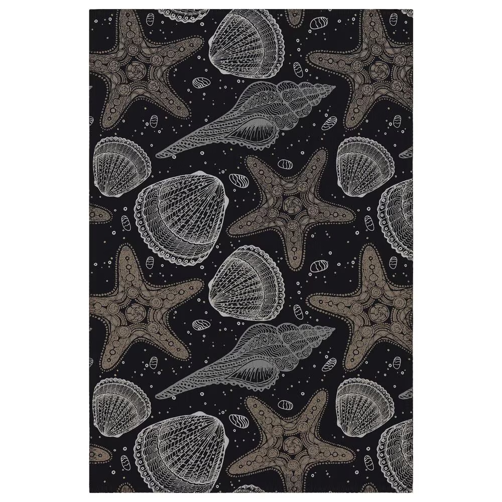 Dalyn Rug Company Seabreeze SZ4 2'6" x 3'10" Black Area Rug