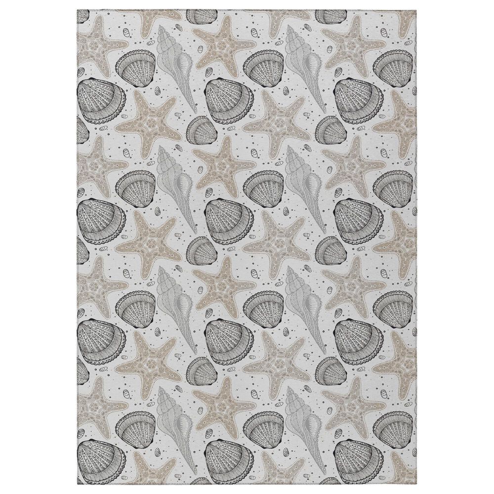 Dalyn Rug Company Seabreeze SZ4 2'3" x 7'6" Silver Runner