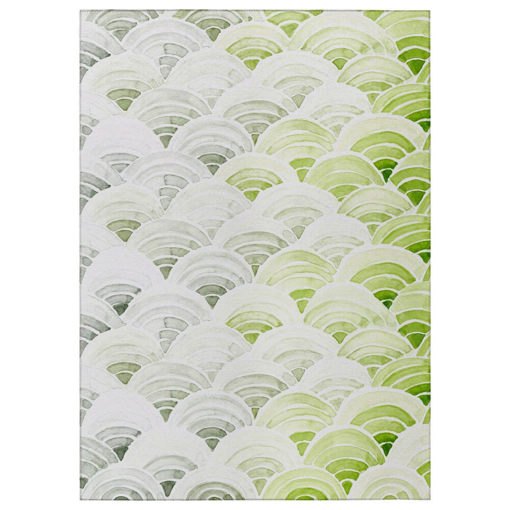 Dalyn Rug Company Seabreeze Geometric 8' x 10' Lime-in Area Rug