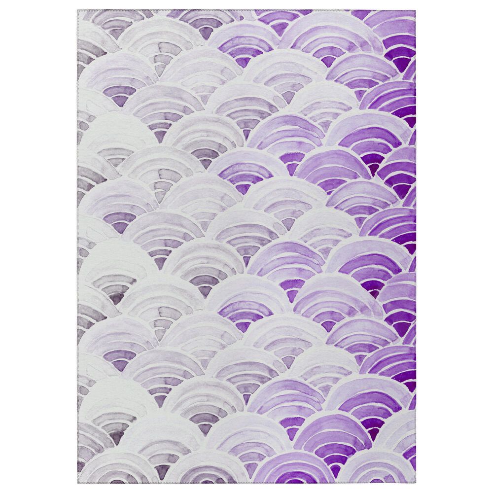 Dalyn Rug Company Seabreeze Geometric 10' x 14' Violet Area Rug