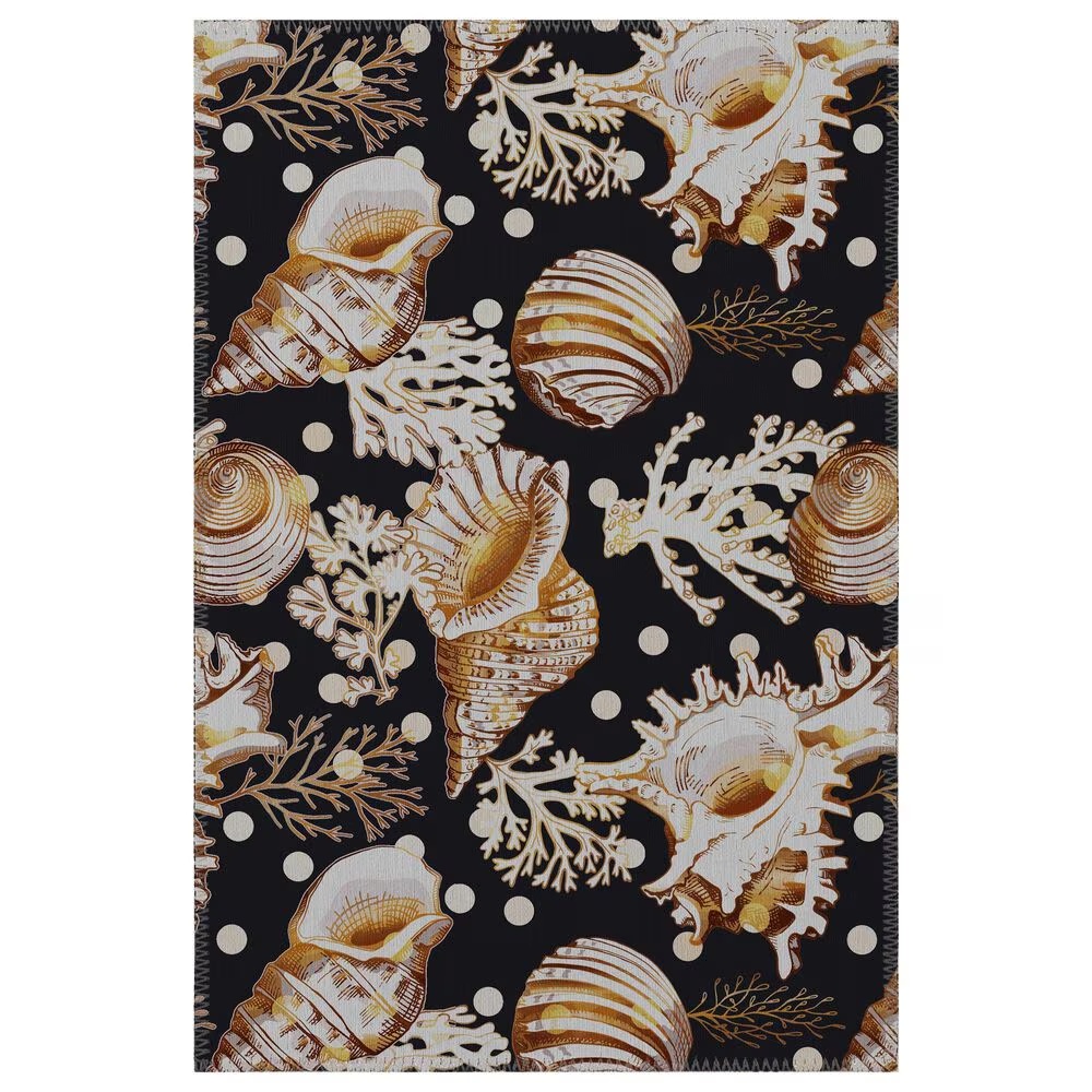Dalyn Rug Company Seabreeze SZ6 2'6" x 3'10" Black Area Rug