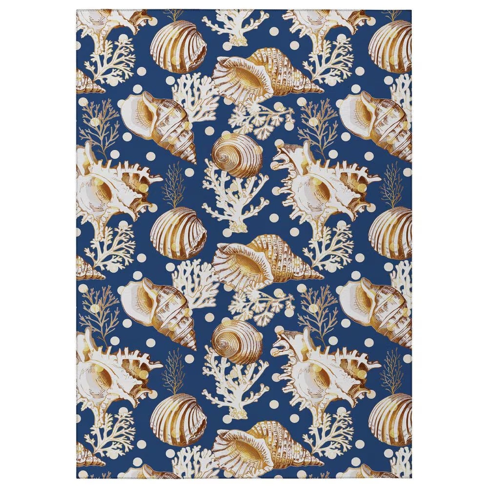 Dalyn Rug Company Seabreeze SZ6 3' x 5' Navy Area Rug