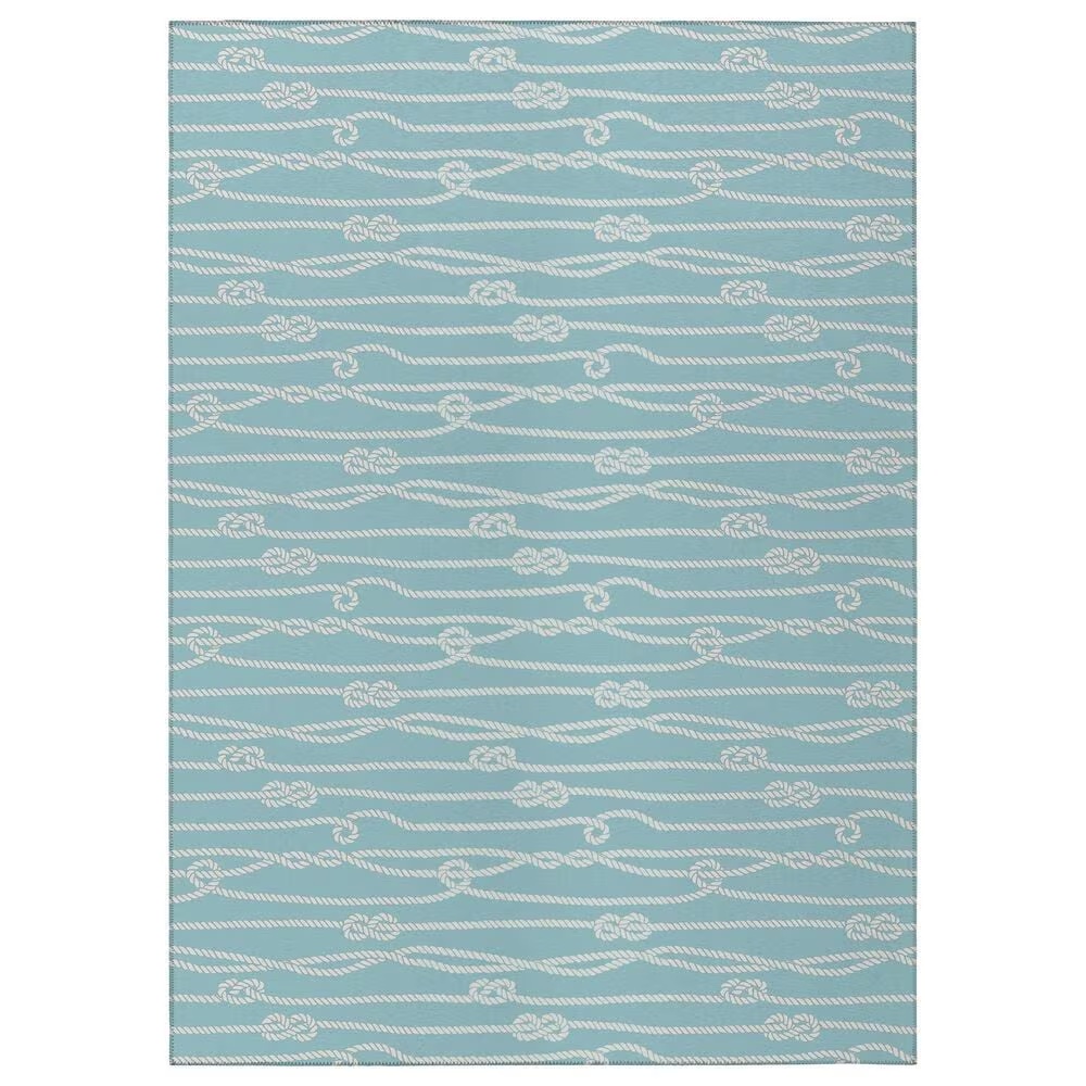Dalyn Rug Company Harbor 8' Round Lagoon Indoor/Outdoor Area Rug