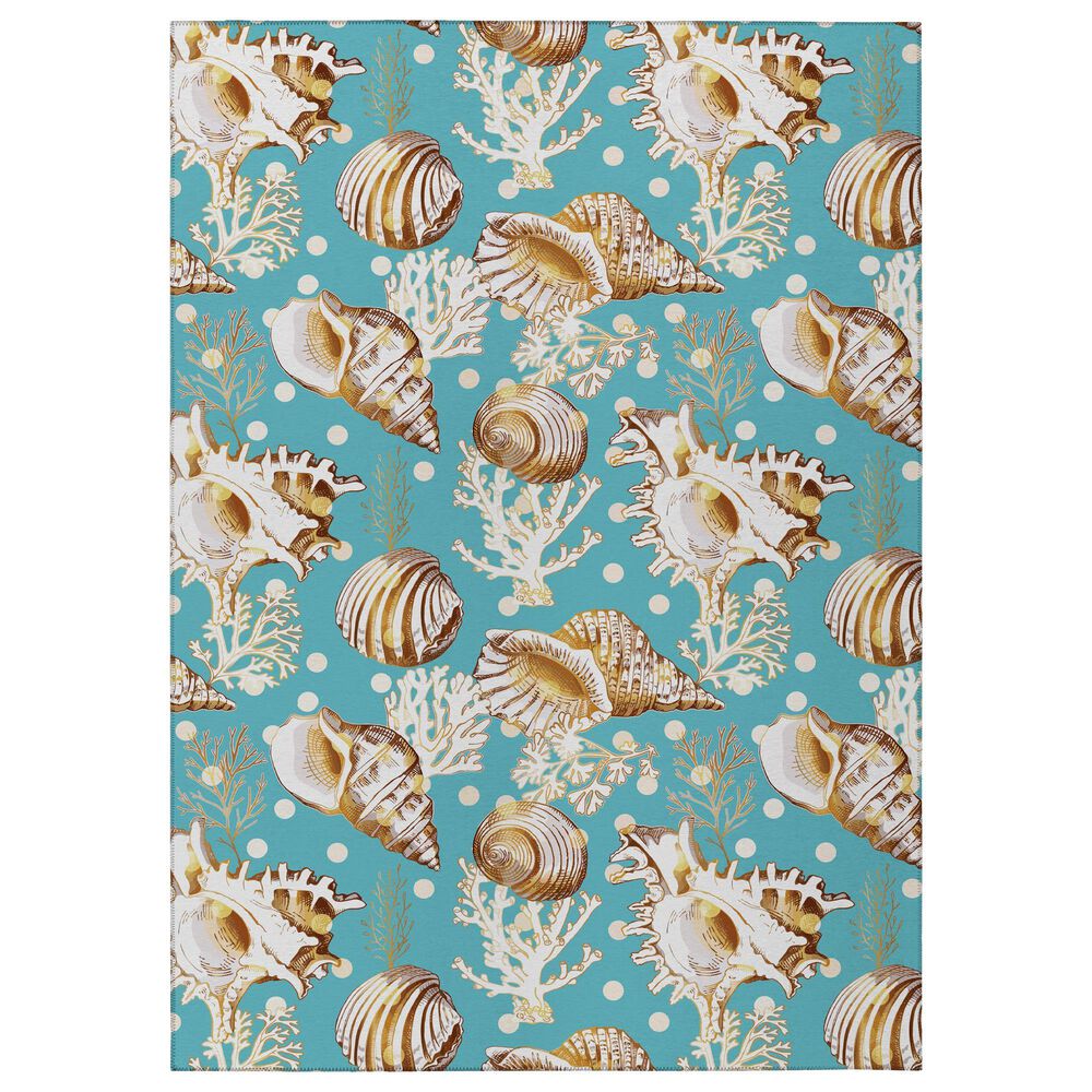 Dalyn Rug Company Seabreeze SZ6 9' x 12' Teal Area Rug