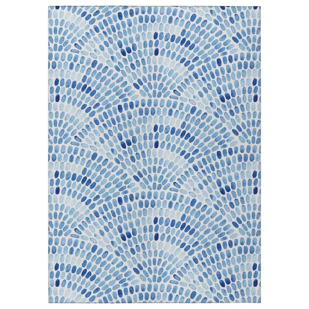 Dalyn Rug Company Seabreeze Geometric 3' x 5' Indigo Area Rug