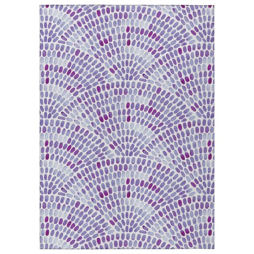 Dalyn Rug Company Seabreeze Geometric 3' x 5' Lavender Area Rug