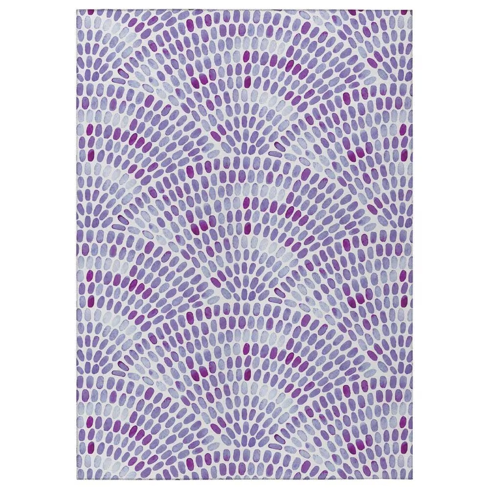 Dalyn Rug Company Seabreeze Geometric 8' x 10' Lavender Area Rug