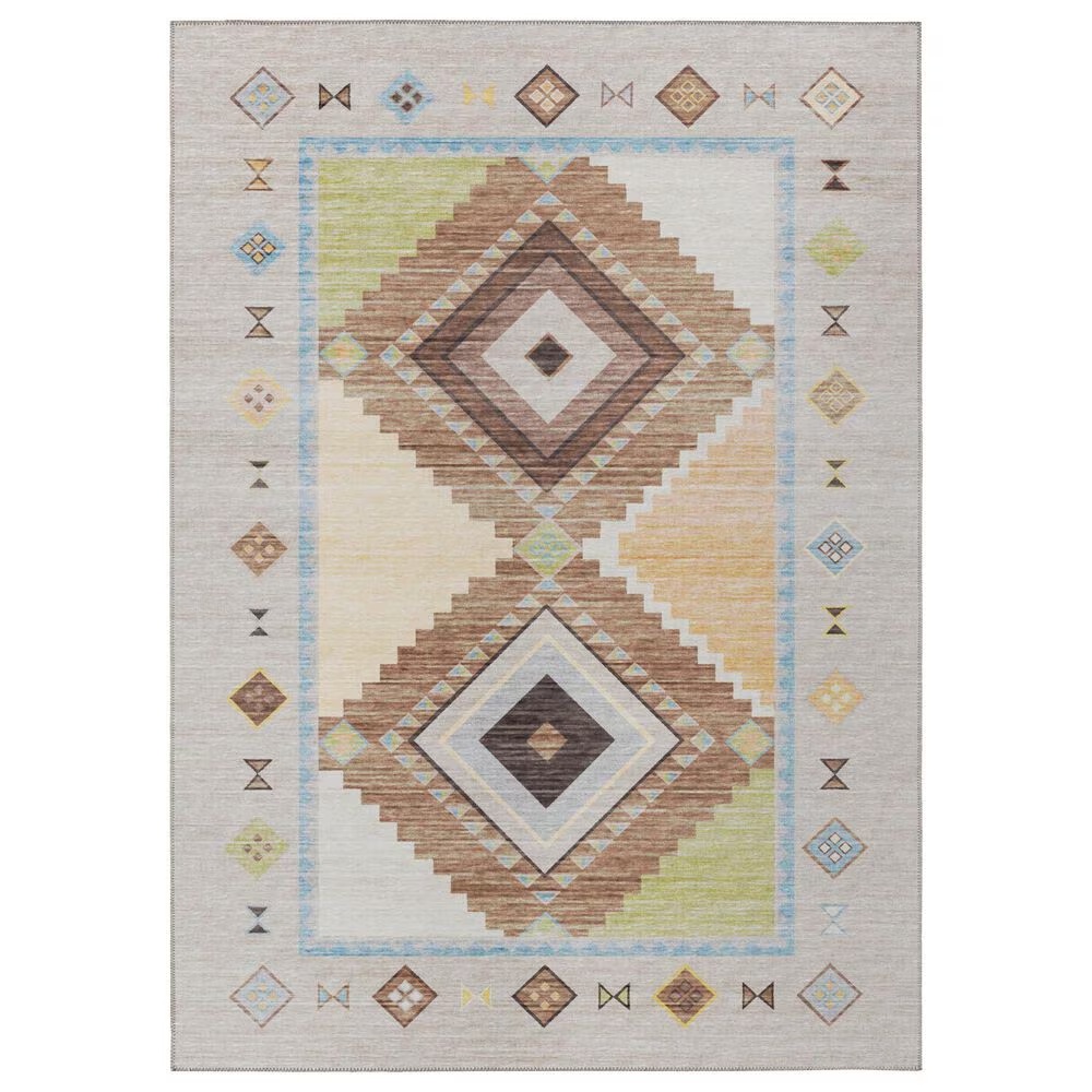 Dalyn Rug Company Phoenix 5' x 7'6" Taupe Indoor/Outdoor Area Rug