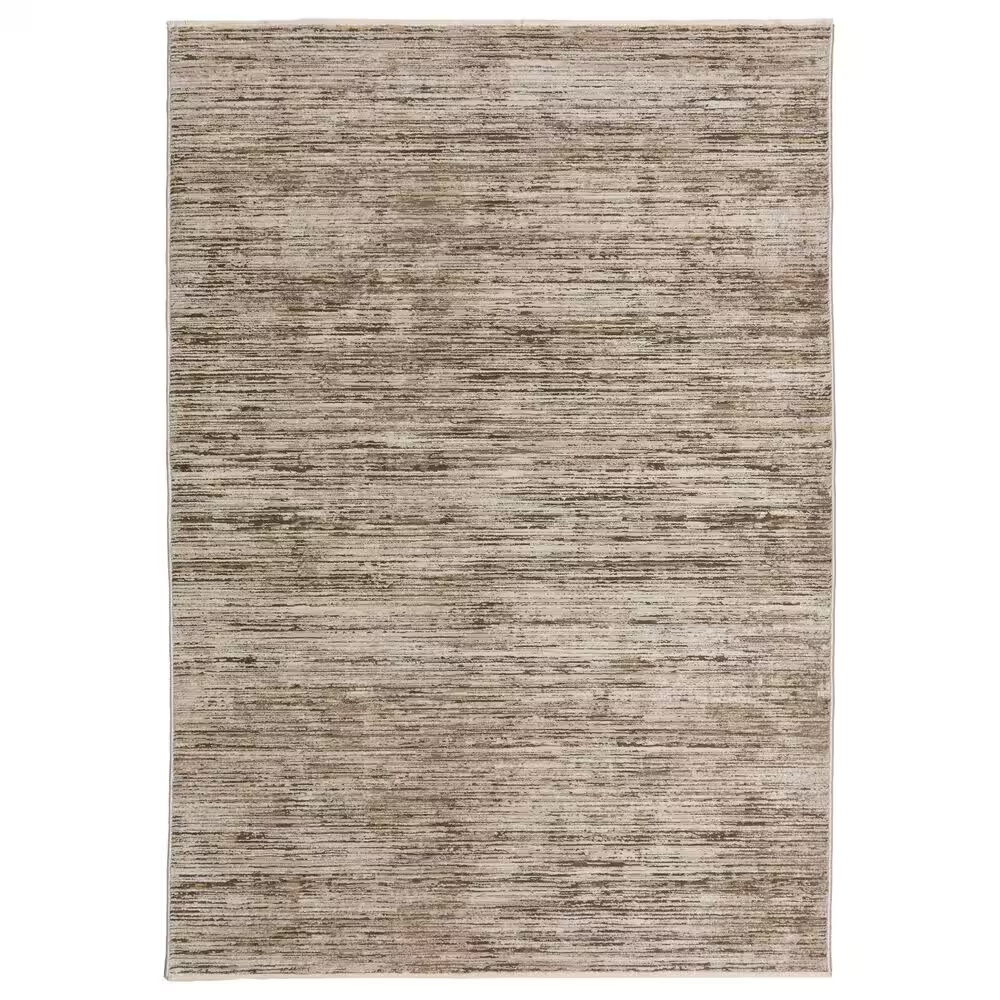 Dalyn Rug Company Denizi Striped 5'3" x 7'8" Mocha Area Rug