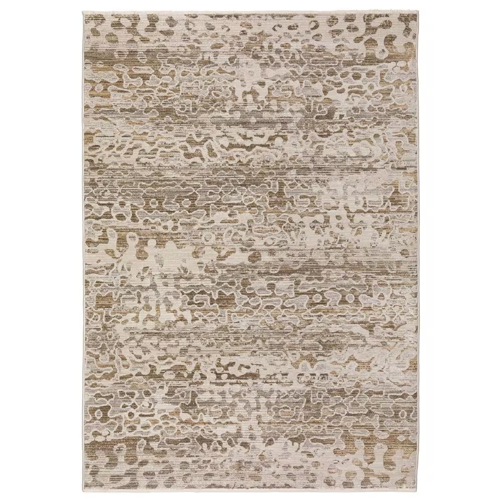 Dalyn Rug Company Denizi Abstract 9' x 13'2" Mocha Area Rug