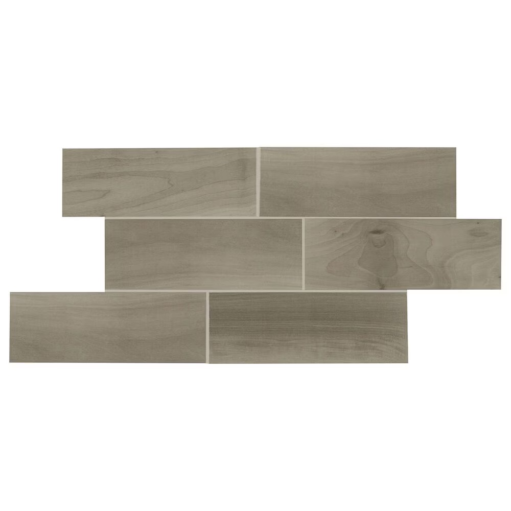 Dal-Tile Emblem EM03PLK720MTJ1 Gray 7" x 20" Ceramic Tile