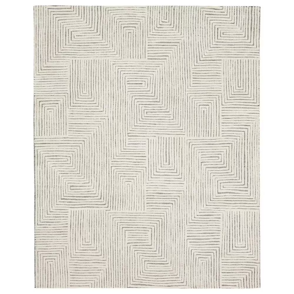 Drew and Jonathan Home Sirocco Algiers 8' x 10' Black and White