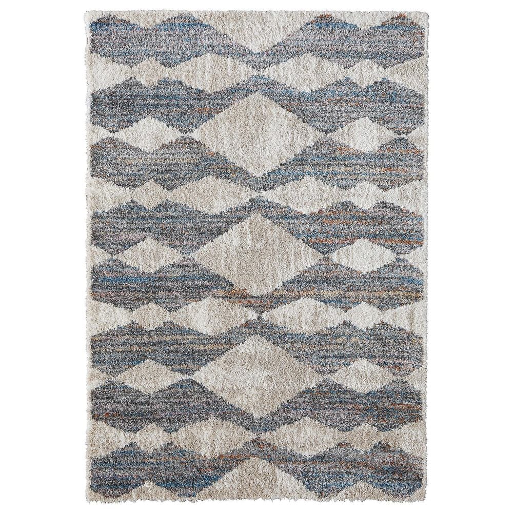 Feizy Mynka 5' x 8' Gray and Multicolor Area Rug