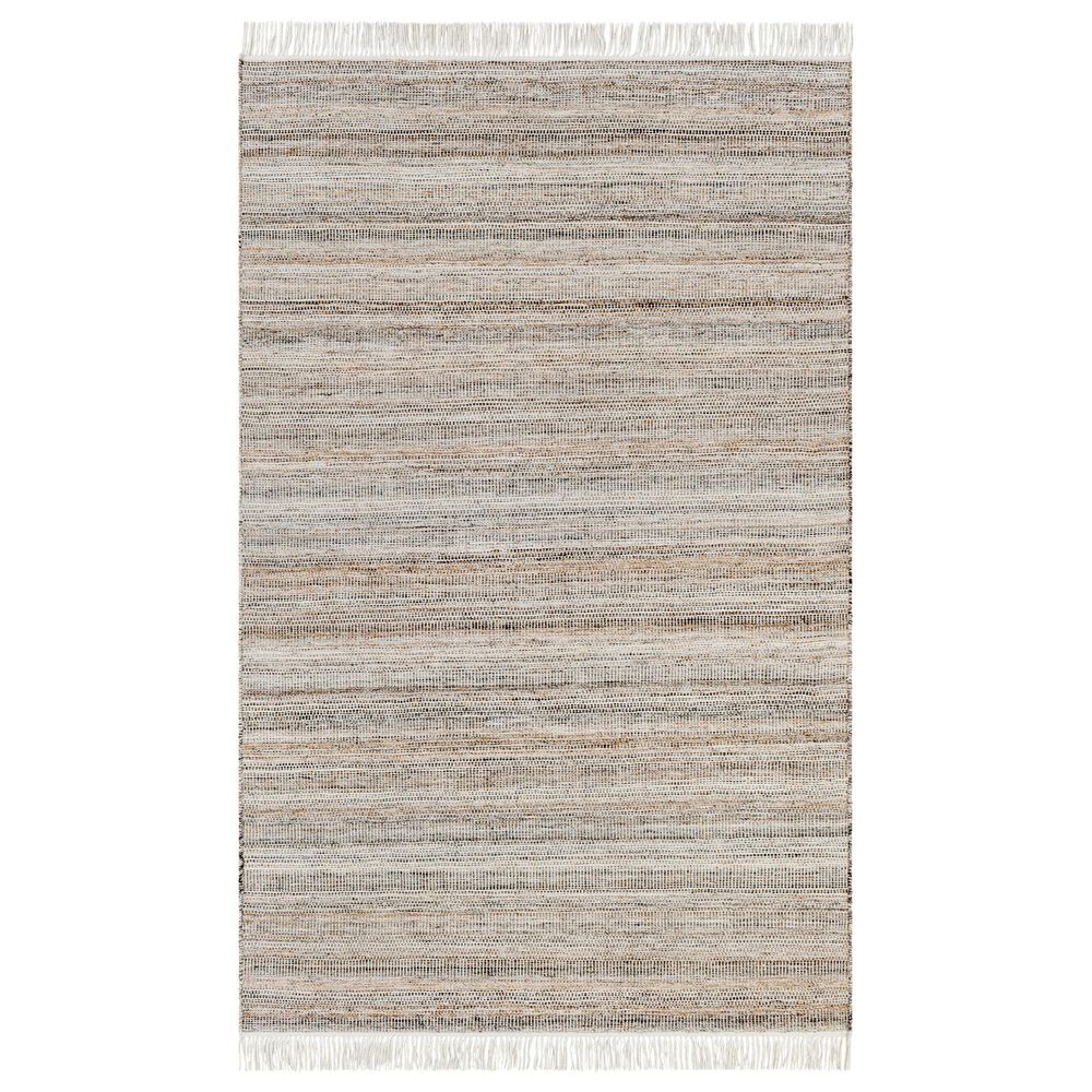 Surya Lily 8' x 10' Light Beige, Caramel, Charcoal and Off-White Indoor/Outdoor Area Rug
