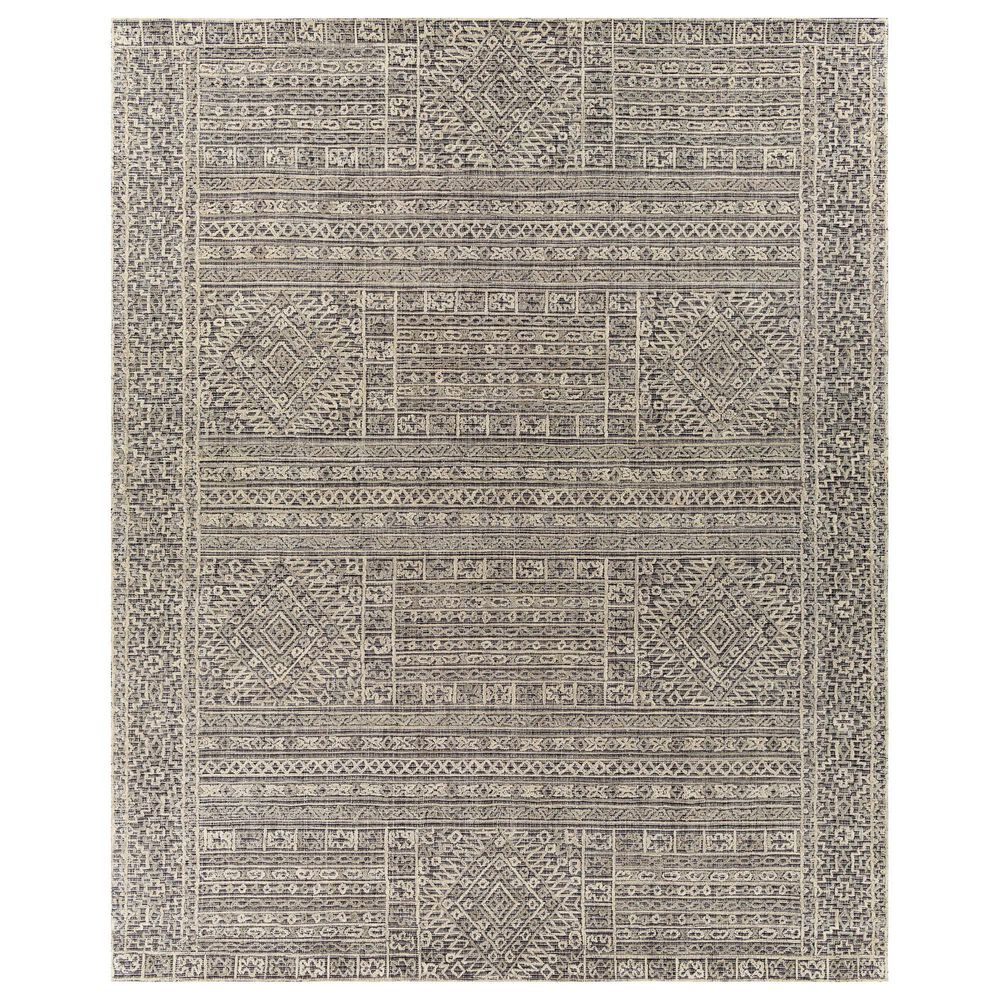 Surya Oakland 10' x 14' Black, Gray and Taupe Area Rug