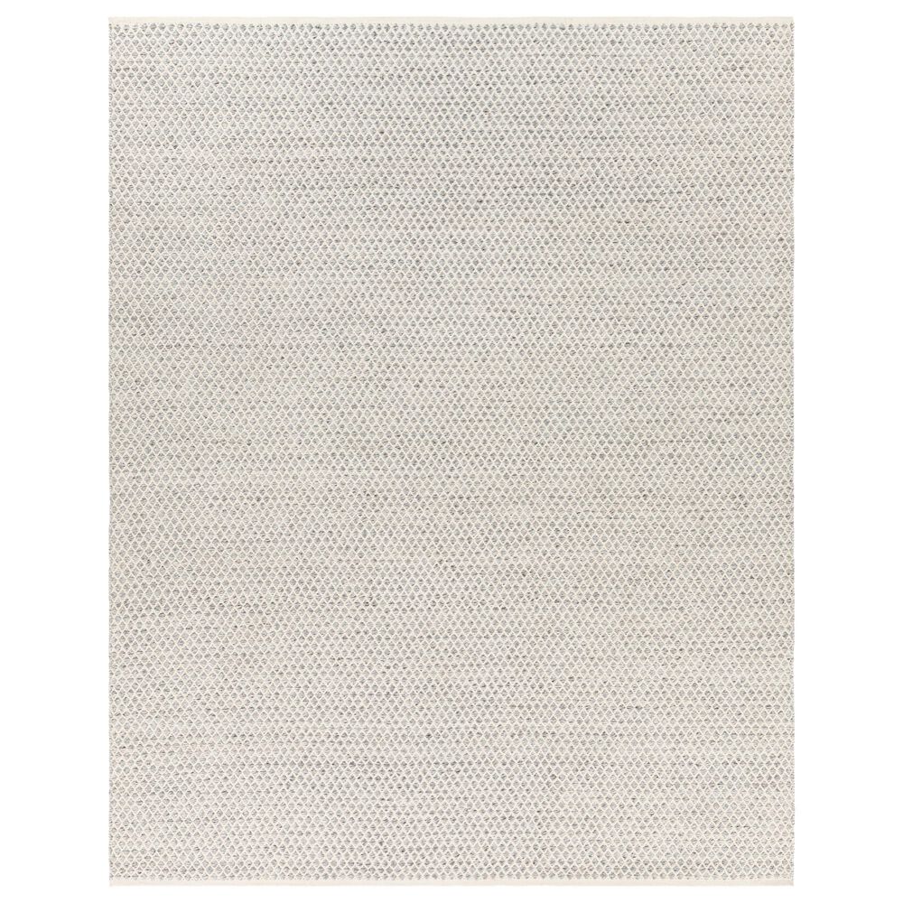 Surya Azalea Geometric 10' x 14' Slate, Off White and Ink Blue Indoor/Outdoor Area Rug
