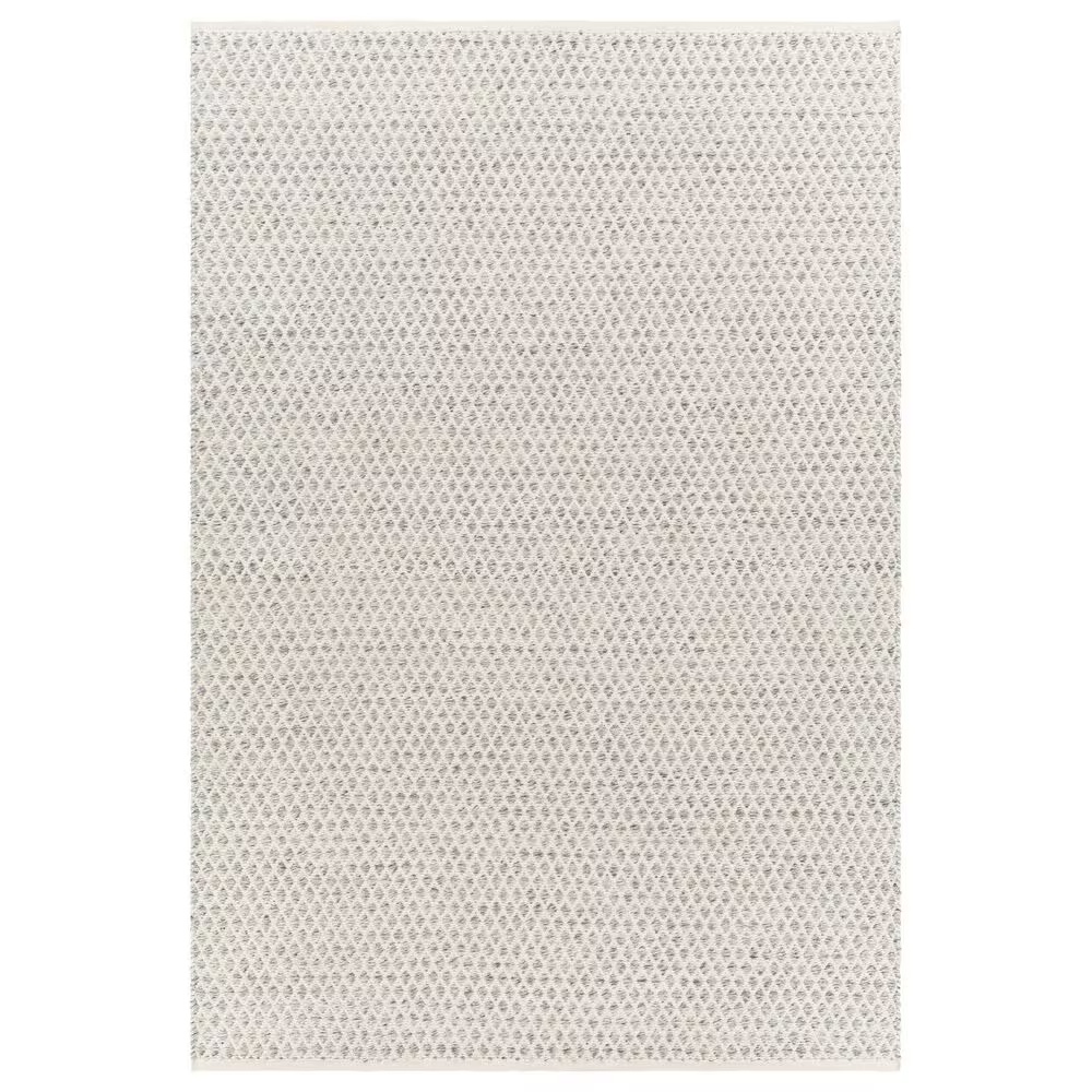 Surya Azalea Geometric 2' x 3' Slate, Off White and Ink Blue Indoor/Outdoor Area Rug