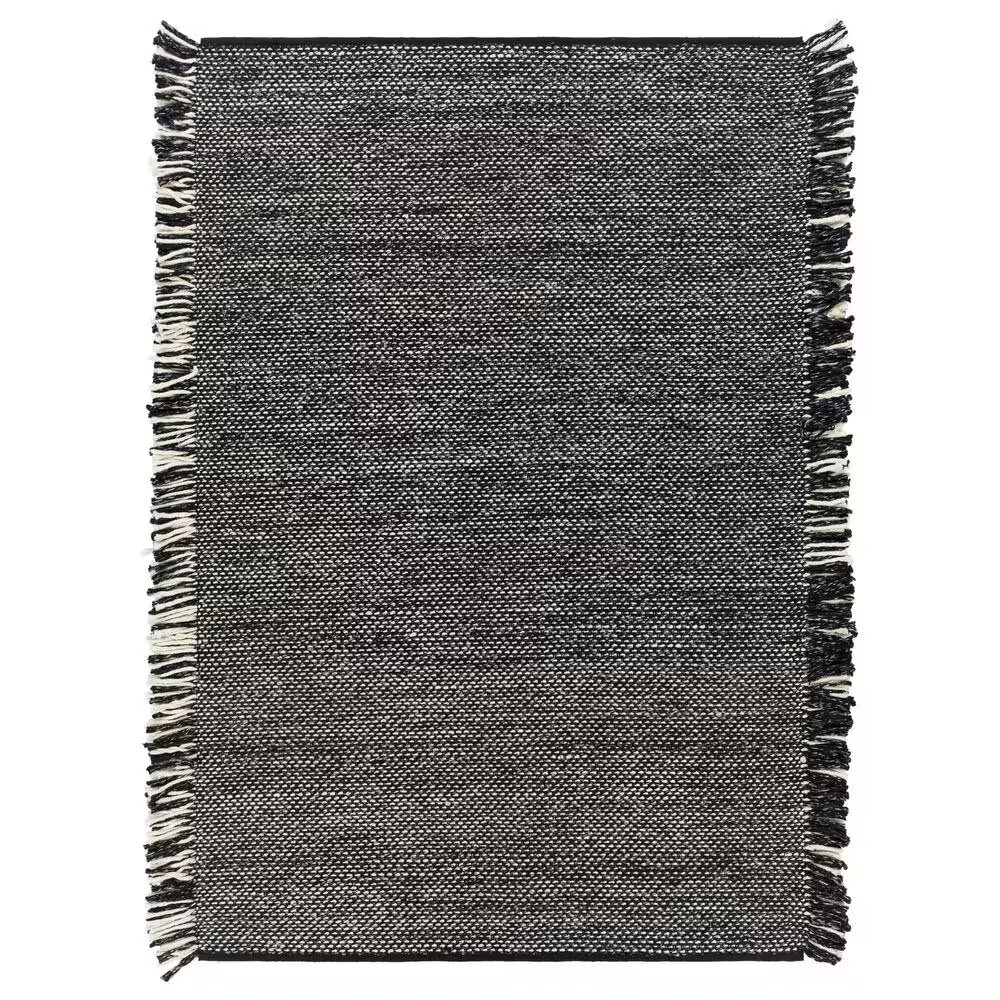 Surya Azalea 2' x 3' Black, Brown and Medium Gray Indoor/Outdoor Area Rug