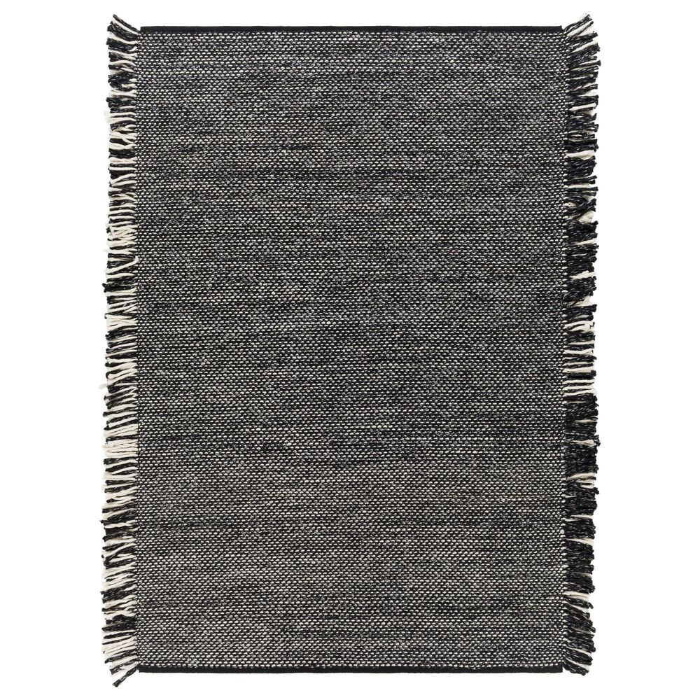 Surya Azalea 5' x 7'6" Black, Brown and Medium Gray Indoor/Outdoor Area Rug