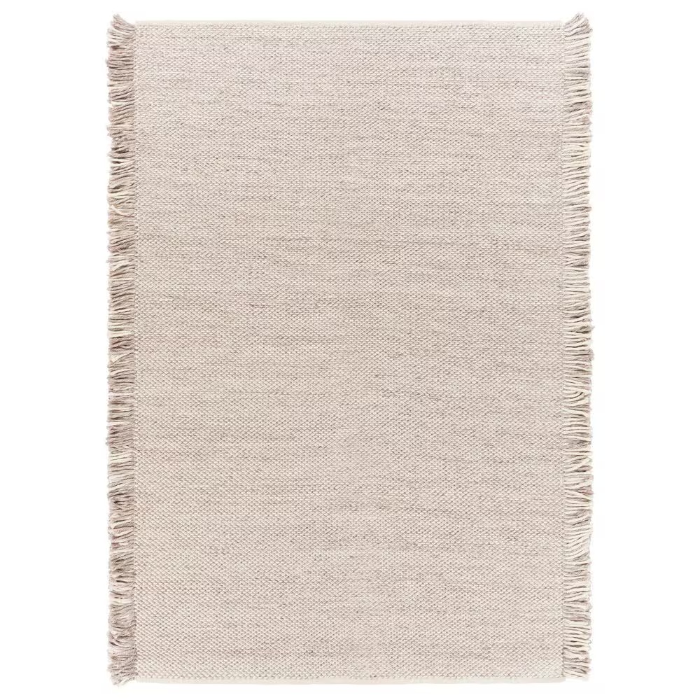 Surya Azalea 5' x 7'6" Taupe and Cream Indoor/Outdoor Area Rug