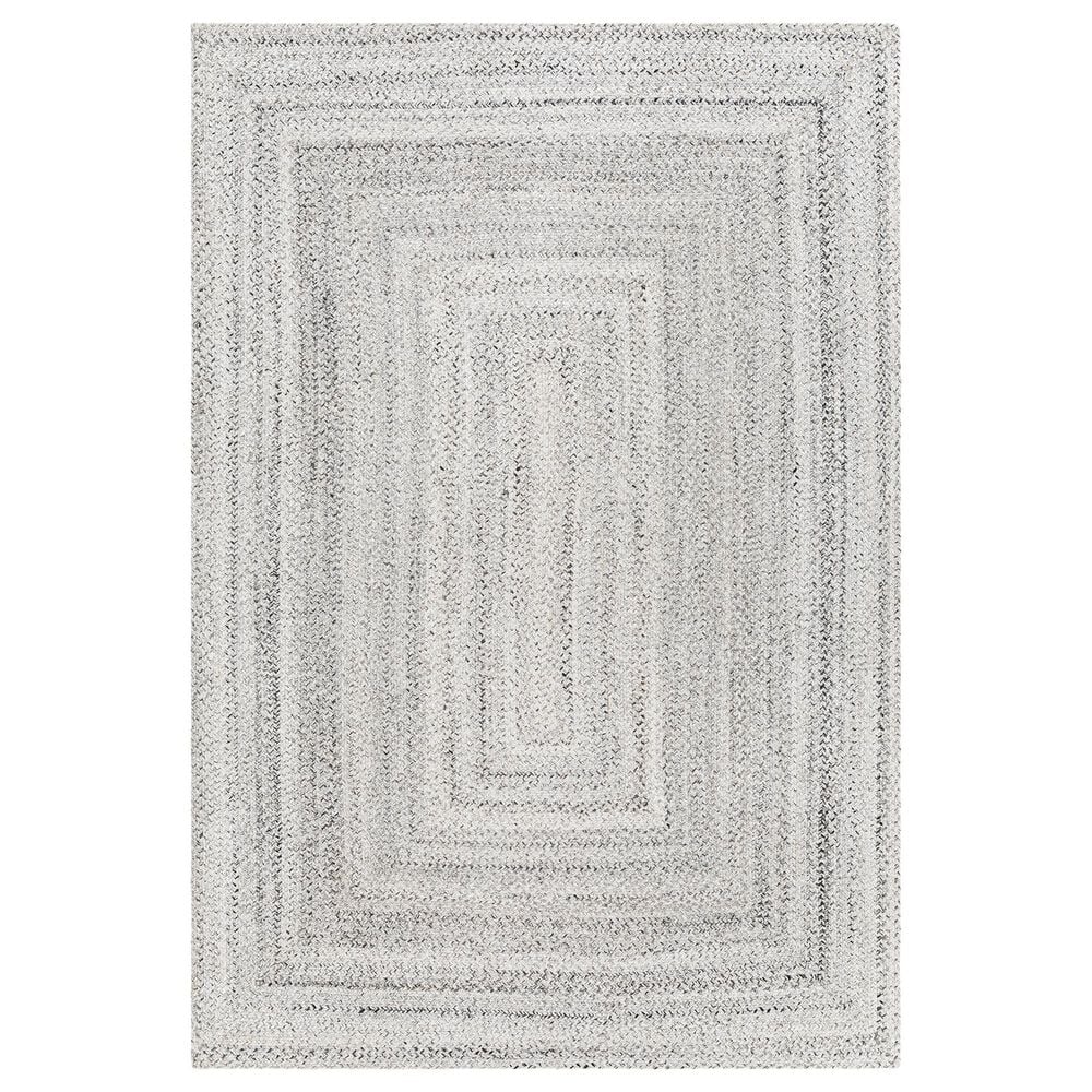 Surya Azalea 10' x 14' Medium Gray, Black and Cream Area Rug