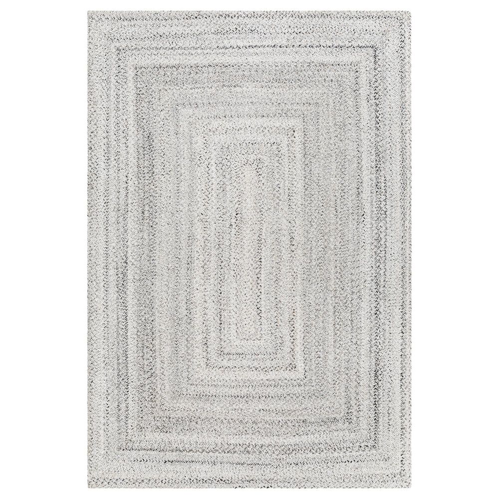 Surya Azalea 12' x 15' Medium Gray, Black and Cream Area Rug