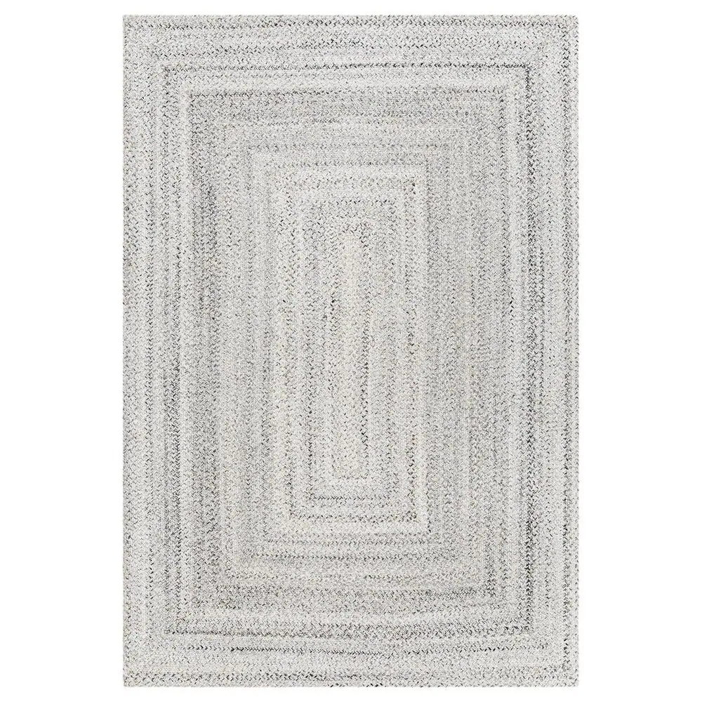Surya Azalea 2' x 3' Medium Gray, Black and Cream Area Rug