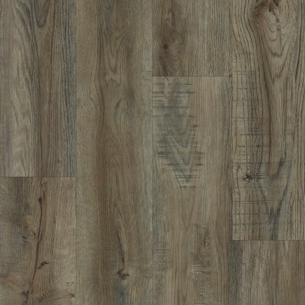 Happy Feet International Stone Elegance II Colonial Pecan 7.25" x 48" Luxury Vinyl Plank
