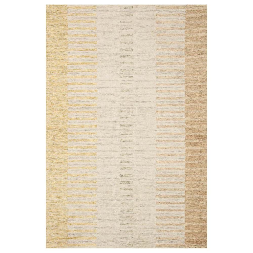 Chris Loves Julia x Loloi Chris 2'3" x 3'9" Dove and Santa Fe Area Rug