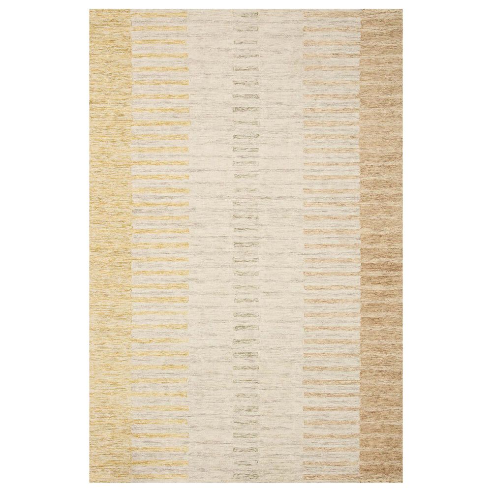 Chris Loves Julia x Loloi Chris 5' x 7'6" Dove and Santa Fe Area Rug
