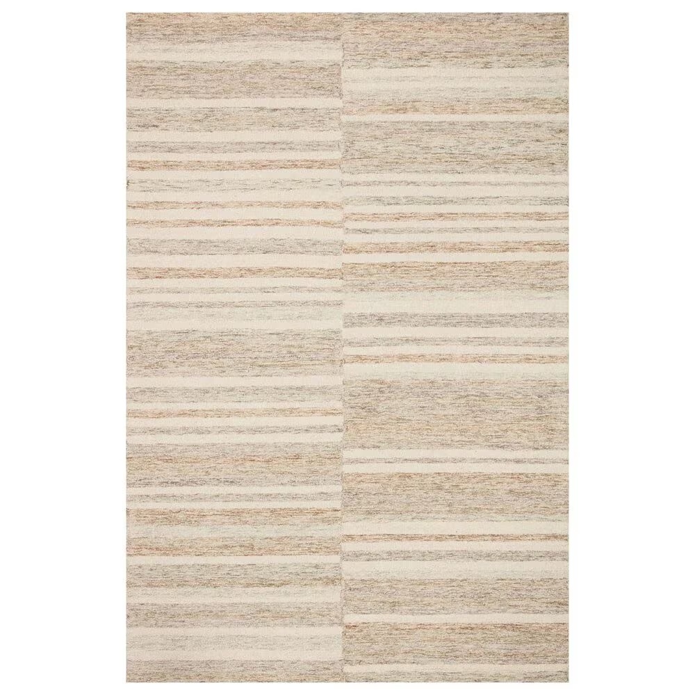 Chris Loves Julia x Loloi Chris 9'3" x 13' Ivory and Clay Area Rug