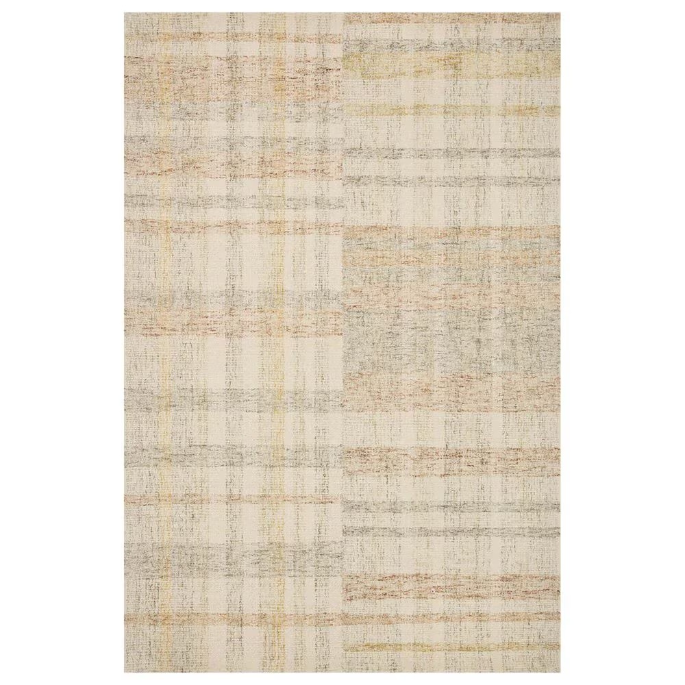Chris Loves Julia x Loloi Chris 3'6" x 5'6" Natural and Multicolor Area Rug