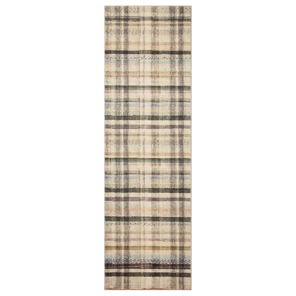 Chris Loves Julia x Loloi Humphrey 2' x 5' Ivory and Multicolor Area Rug