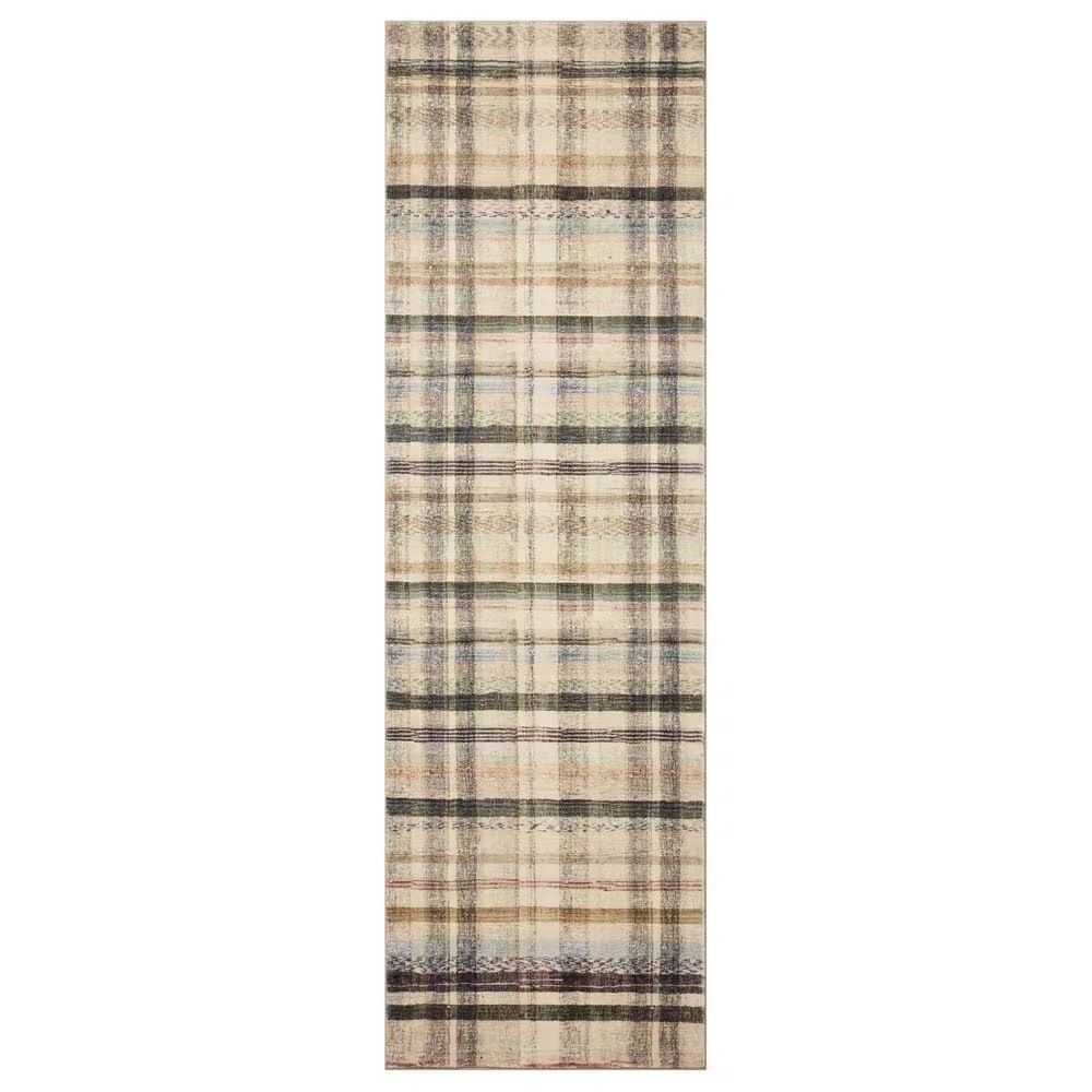 Chris Loves Julia x Loloi Humphrey 2'3" x 11'6" Ivory and Multicolor Runner